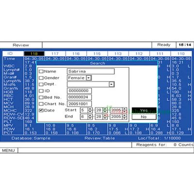 Mindray BC-2800 Hematology Analyzer - Alkeslaboratorium (4)