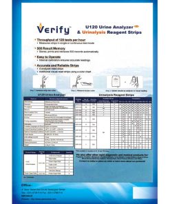 Verify U120 Urine Analyzer - Alkeslaboratorium