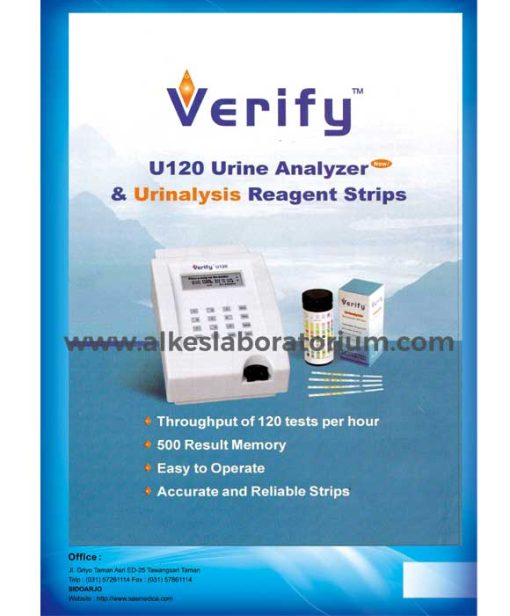Verify U120 Urine Analyzer - Alkeslaboratorium